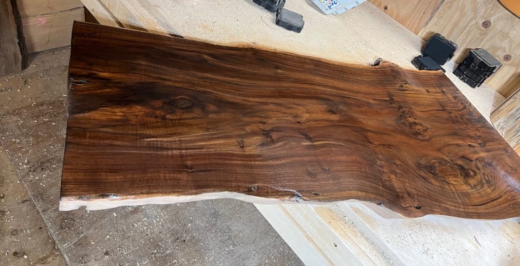 Walnut Wood Slab Table Top FrisonLogue Hardwoods