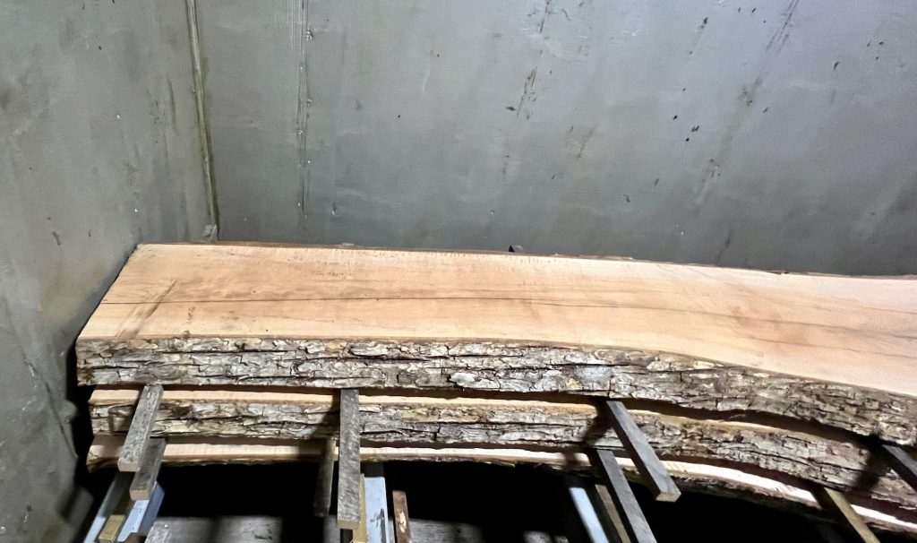 Maple Wood Slabs Live Edge Kiln Dried FrisonLogue Hardwoods