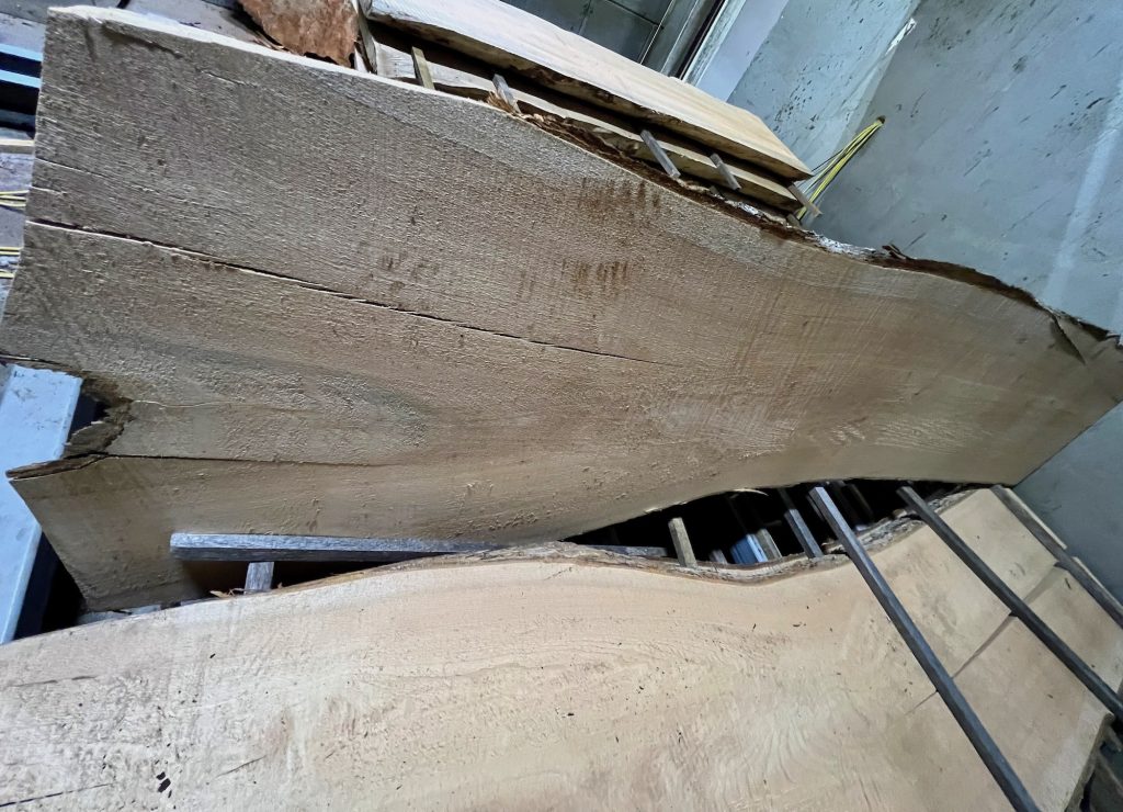 Maple Wood Slabs Live Edge Kiln Dried FrisonLogue Hardwoods