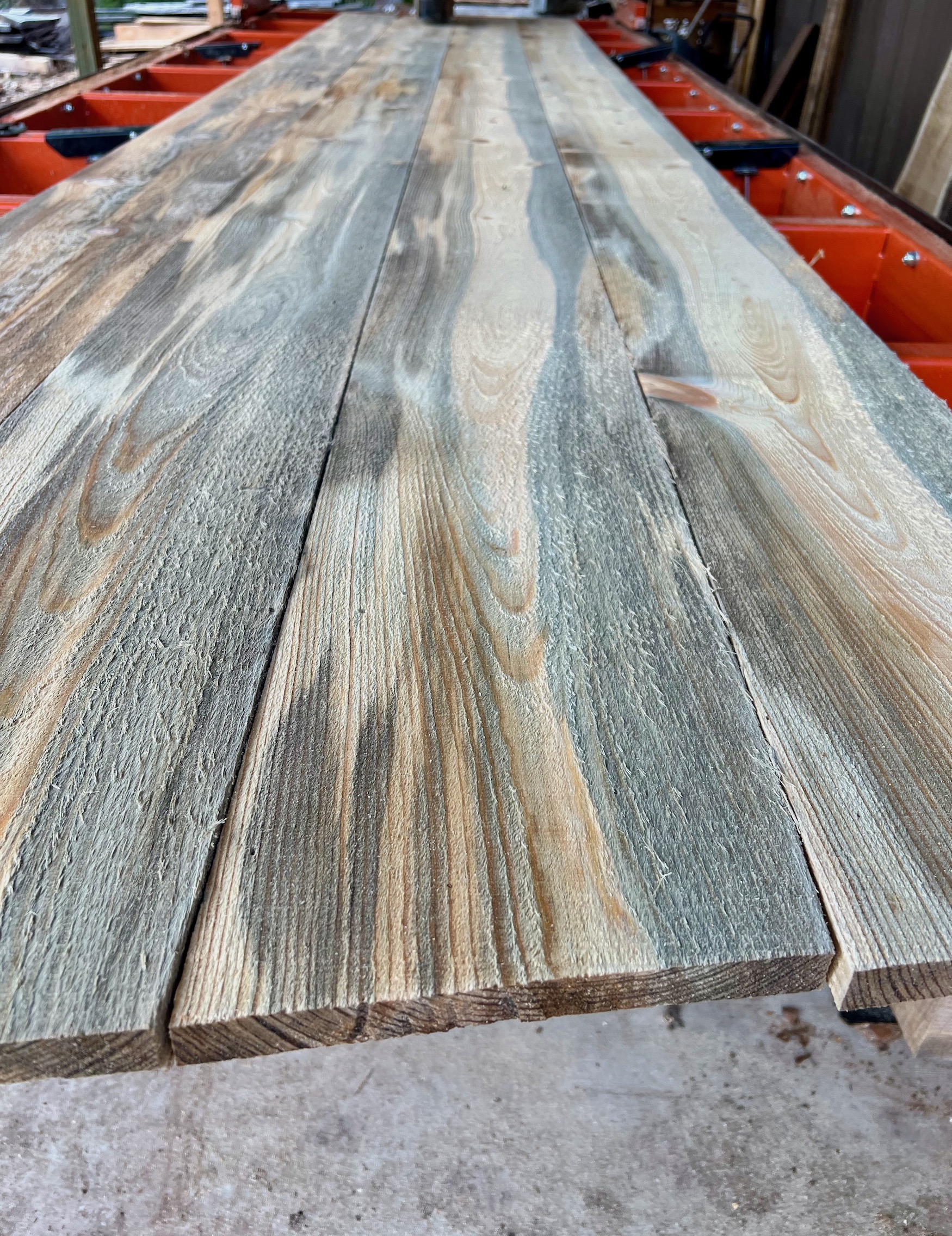 Blue Wood Stain