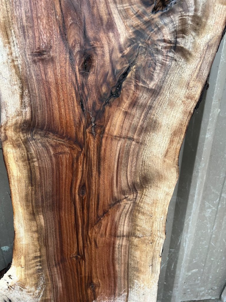 Walnut Wood Slab 83" x 12 3/4" x 1 1/4" FrisonLogue Hardwoods